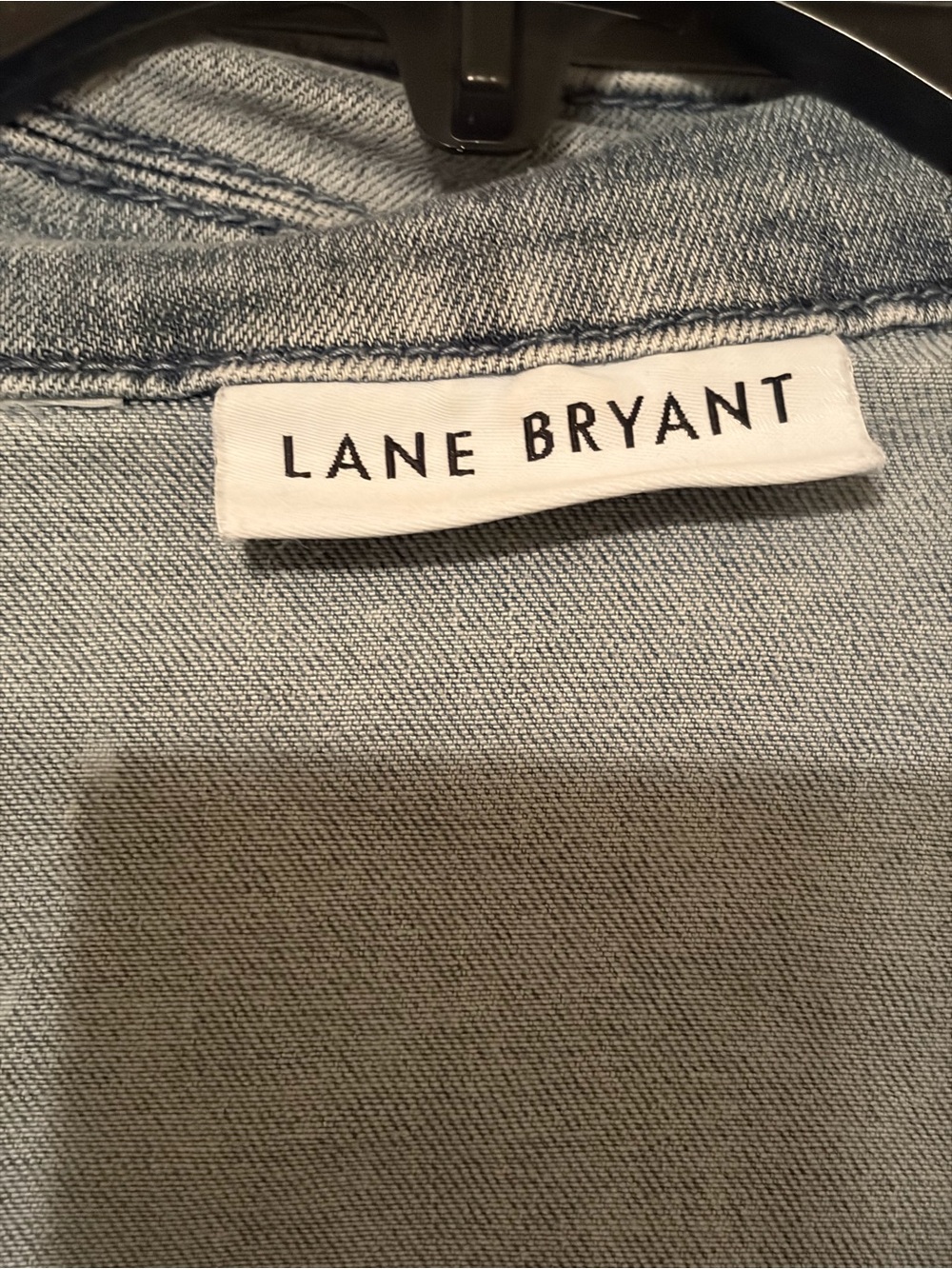 Lane Bryant Light Blue Denim Jacket - Picture 2 of 4